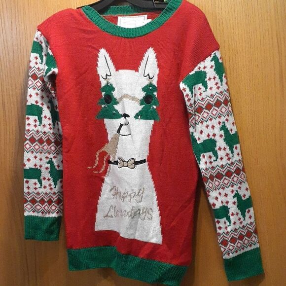 Source Unknown Sweaters - Ilama Ugly Christmas sweater size S.